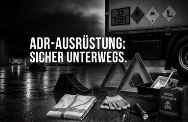 ADR-Ausrüstung im Gefahrguttransport: Welche Ausrüstung muss im Fahrzeug mitgeführt werden? - ADR-Ausrüstung im Gefahrguttransport – Fahrzeugausrüstung im Überblick