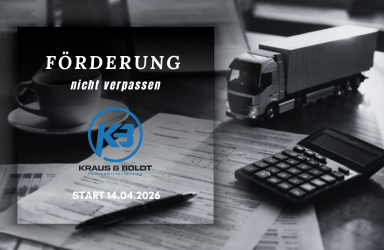 Förderprogramm „Umweltschutz und Sicherheit“ startet bald – Zuschüsse für deinen Fuhrpark nutzen - foerderung fuhrpark lkw umweltschutz sicherheit foerderprogramm spedition foerderung fuhrpark deutschland
