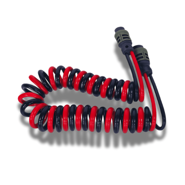 Elektrowendel 2-polig, 2 Stecker, Nato-Kabel