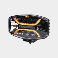 OZZ XO 1 LED Fernscheinwerfer | schwarz oval | 8160 Lumen...