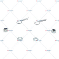 Befestigungssatz Luftfederbalg p.f.  AU 343833-K