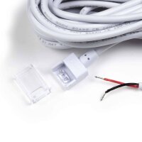 Stecker IP68 für LED-Streifen (Anschluss - 500cm Kabelende)