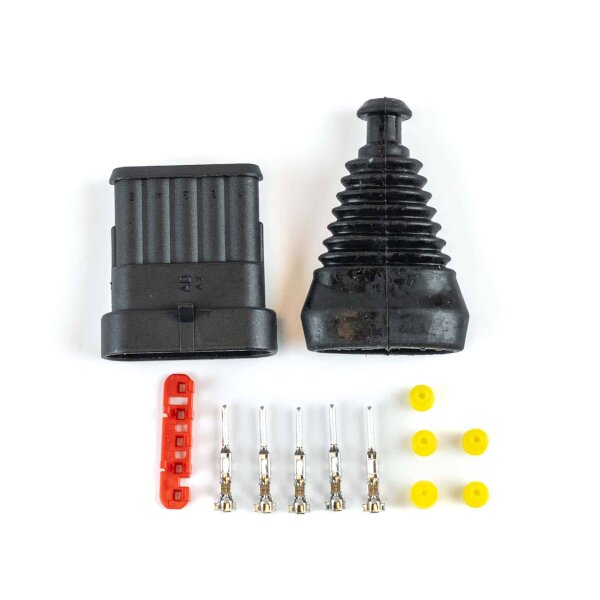 SuperSeal Bausatz 5-PIN Stecker / Buchse