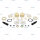 Reparatursatz, Stabilisator p.f. MERCEDES-BENZ 6253200411