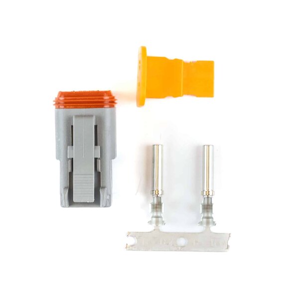 Deutsch Stecker 2-PIN Buchse / Stecker