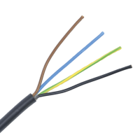 4-adriges Kabel | 1,00mm² | rot-gelb-grün-blau...