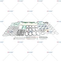 Dichtungsatz, Zylinderblock p.f. SCANIA 551386
