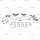 Dichtungsatz, Zylinderblock p.f. MERCEDES-BENZ 9060104505