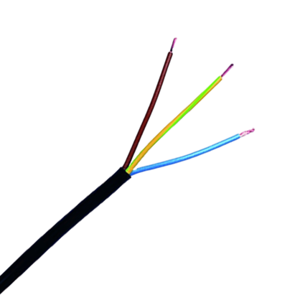 3-adriges Kabel | 0,75mm² | blau-braun-grün | 100m