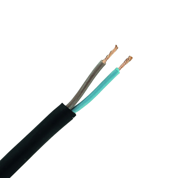 2-adriges Kabel | 1,50mm² | braun-blau | rund | 100m