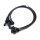 Y-Kabel für 3 Rückleuchten(5-PIN) inkl. Seitenkabel