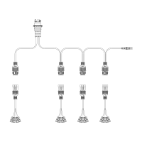 Y-Kabel für 4 Rückleuchten (Schiebekabel) inkl....
