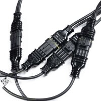 Y-Kabel für 4 Rückleuchten (Schiebekabel) inkl. Seitenkabel