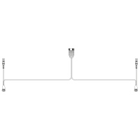Rücklichtkabel 15P bay. auf 2x 7-PIN AMP inkl....
