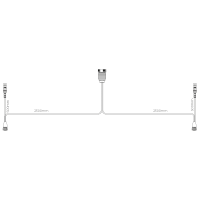 Rücklichtkabel 15P bay. auf 2x 7-PIN AMP inkl....