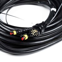 Hauptkabel 15m | inkl. Seitenkabel | 15-adrig | 2x 15P Bajonett