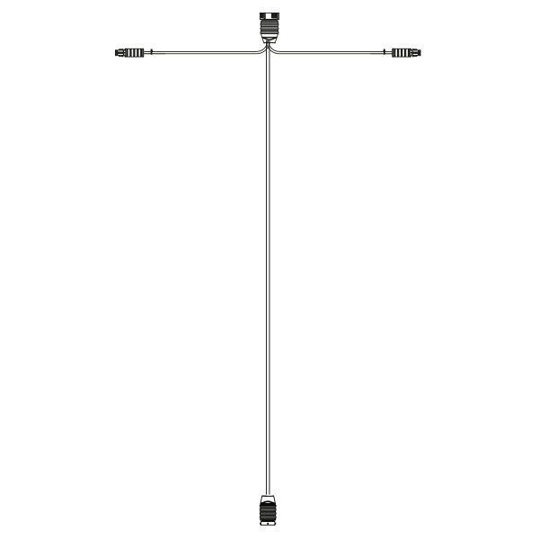 Hauptkabel 15m | inkl. Seitenkabel | 10-adrig | 2x 15P Bajonett