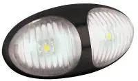 LED Positionsleuchte weiß | 12-24v | 2-PIN Stecker...