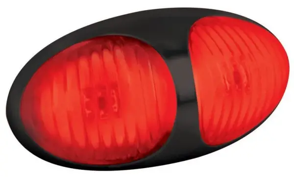 LED Positionsleuchte rot | 12-24v | 10cm Kabel | 37RM2P