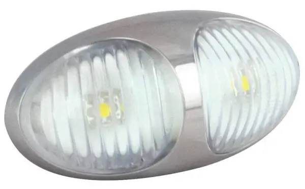 LED Positionsleuchte weiß | 12-24v | 10cm Kabel | 37CWM2P