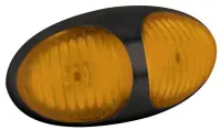 LED Positionsleuchte gelb | 12-24v | 30cm Kabel | 37AM2P
