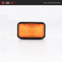 LED-Seitenblinker gelb | 12-24v | 40cm. Kabel | 35AME