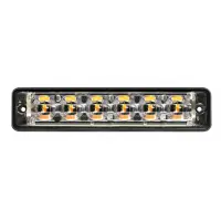 LED Blitzer 6 LEDs | R65 | ultraflache slimline | gelb |...