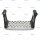 Trittplatte links mit Gummihalterung p.f. MERCEDES 3756600828