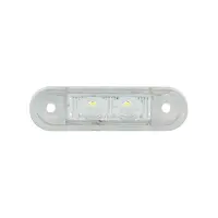 LED Positionsleuchte weiß Einbau | 12-24v | 20cm...