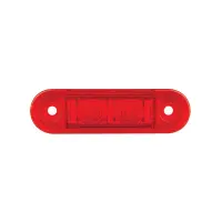 LED Positionsleuchte rot Einbau | 12-24v | 20cm Kabel |...