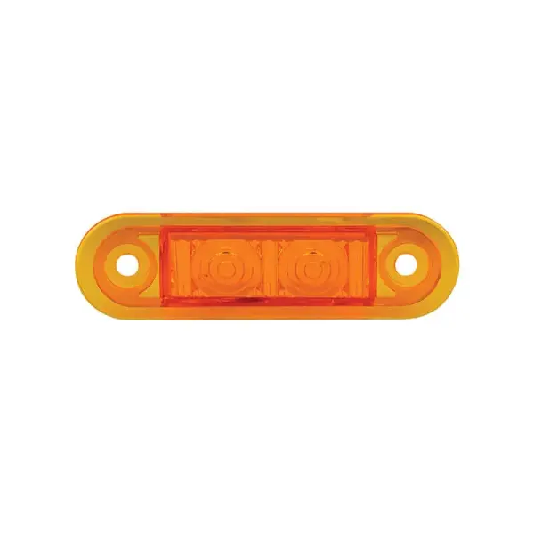 LED Positionsleuchte gelb Einbau | 12-24v | 20cm Kabel | 7922AMB