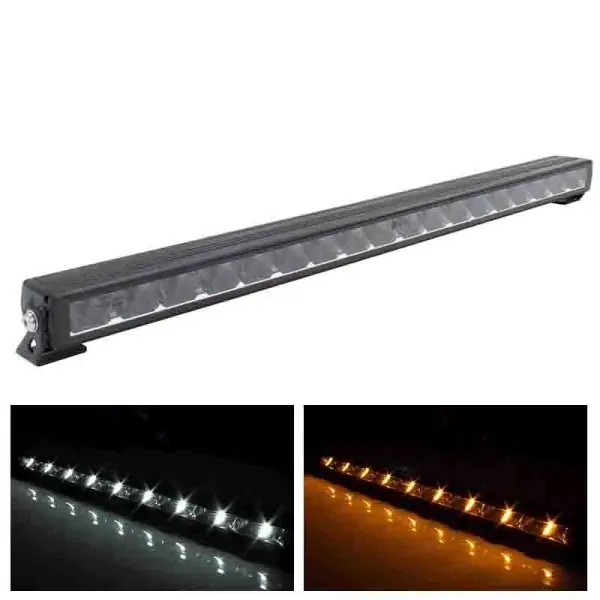 Lightbar Spartan mit gelb oder weißen Positionslichtern 14.400 Lumen | LD5-128128
