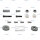 Reparatursatz, Bremssattel p.f. ROR-MERITOR KIT225200L