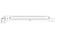 LED Innenbeleuchtung 38cm - 12-24v - motion - 50cm Kabel...