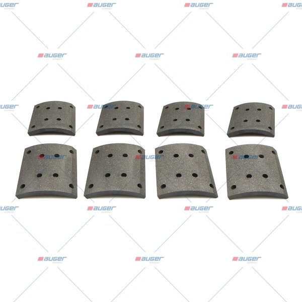 Belagsatz, Bremstrommel 414x220x19mm p.f. Renault 5001855146,5001823240,5001019222,5001855123