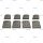 Belagsatz, Bremstrommel 414x220x19mm p.f. Renault 5001855146,5001823240,5001019222,5001855123