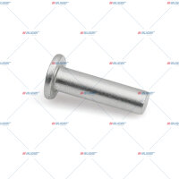 Bremsbelag Niete 6x22mm Alu