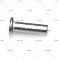 Bremsbelag Niete 6x20mm Alu