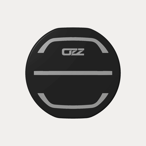 Schwarze Abdeckung der Linse für OZZ 7"(88103 - 88104)