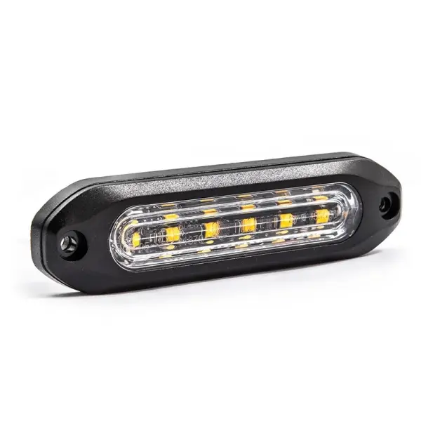 LED Blitzer gelb | 12-24v | 2m Kabel | SF-6500A