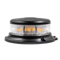LED Rundumleuchte | gelb | mit klarer Linse | 12-24v |...