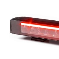 Lightbar Stratos 30cm | inkl. Blitzer | rot-gelb DRL
