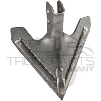 Hackschar 120 mm beschichtet