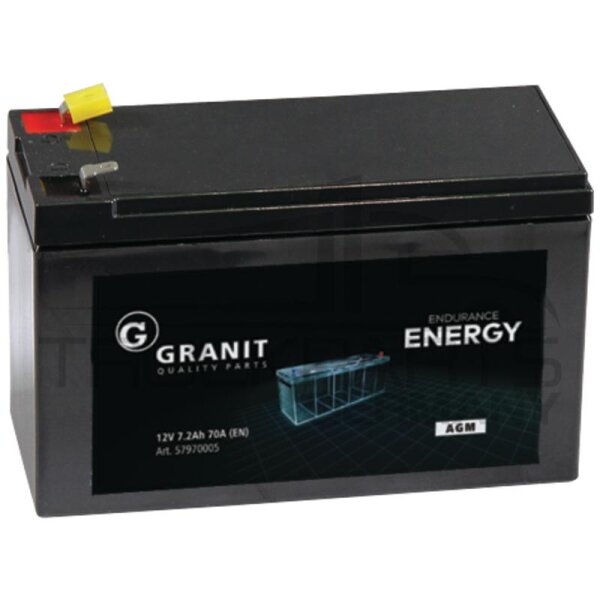 Batterie 12 V / 7,2  Ah