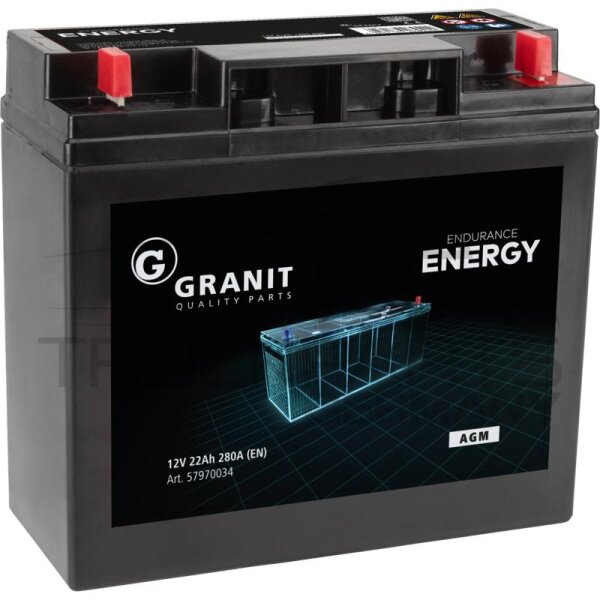 Batterie 12 V / 22 Ah