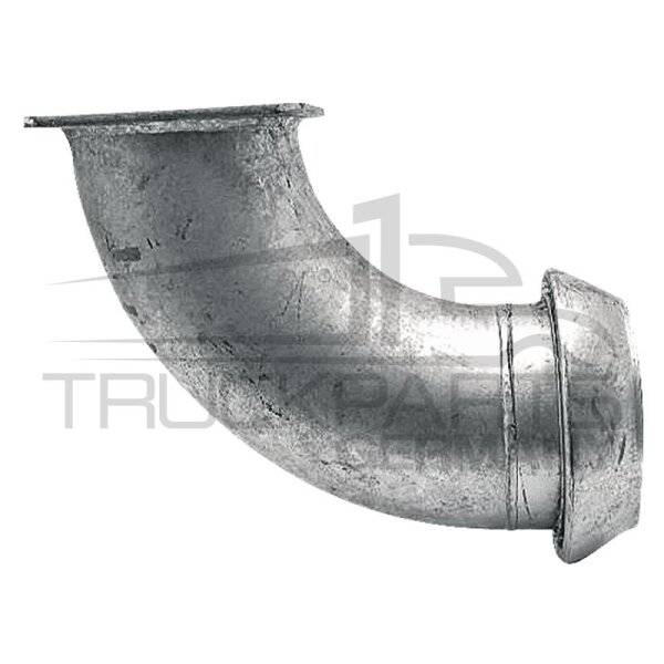 Bogen 90°, V-Teil 4" und Flansch 4"