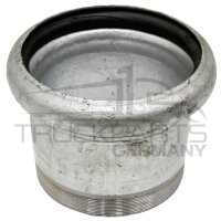 Becher 4" mit Außengewinde 4"