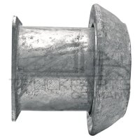 V-Teil 4" mit Flansch 4"