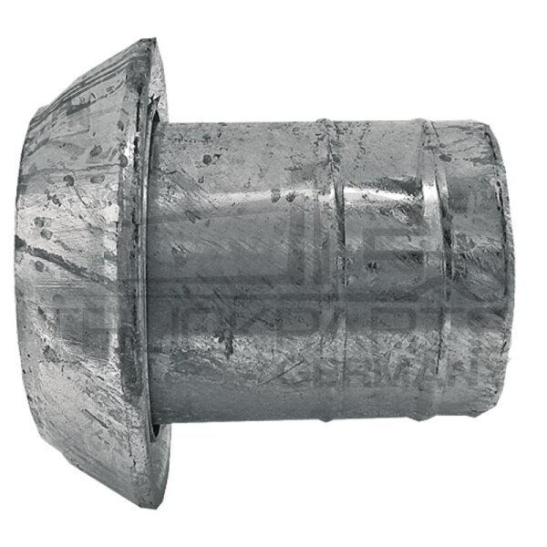 V-Teil 2 1/2" mit Schlauchtülle 3"