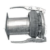 M-Teil 8" mit Flansch 8"